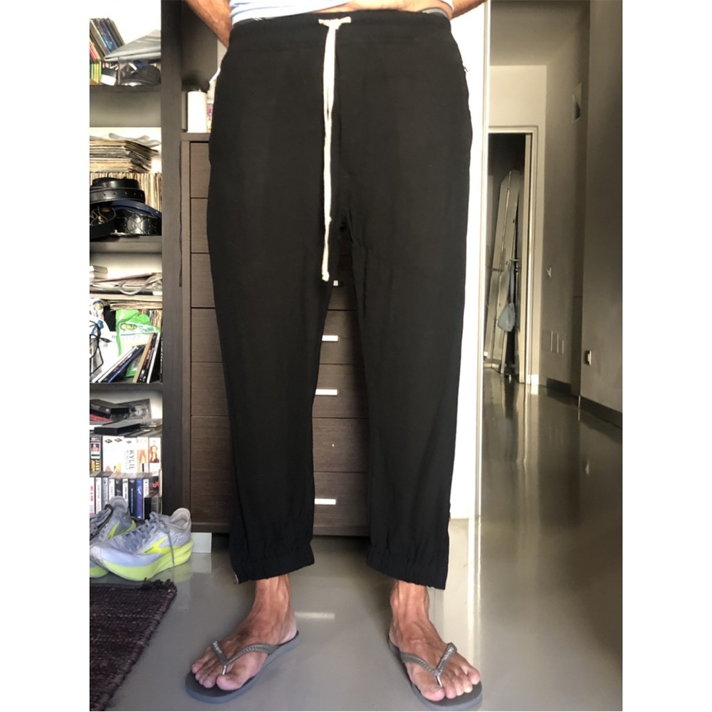 Rick Owens Wool/viscose pants for men (but worn by women too)